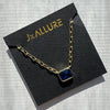 Sapphire Link Necklace