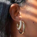 Tori Hoop Earrings