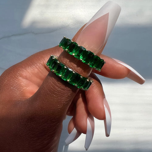 Nicki Emerald Ring